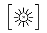 Proteção UV50